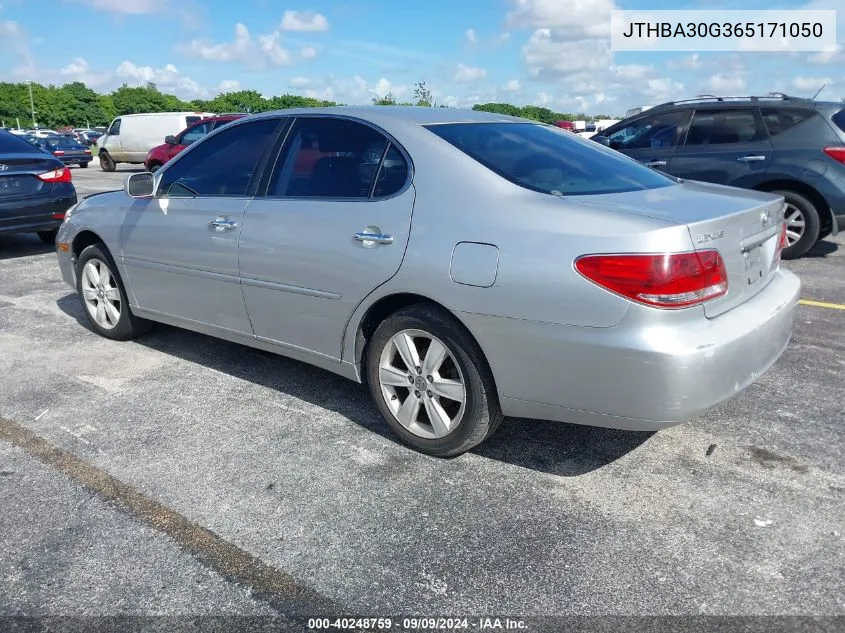 JTHBA30G365171050 2006 Lexus Es 330