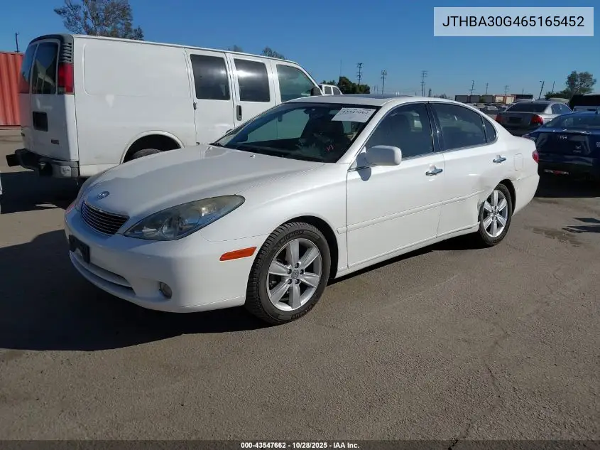 JTHBA30G465165452 2006 Lexus Es 330