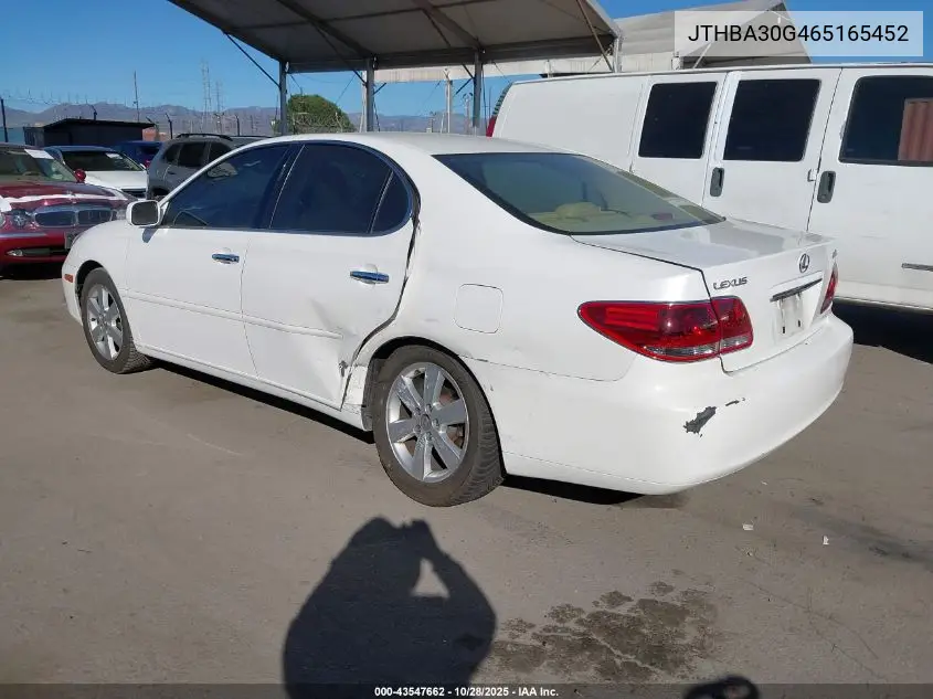 JTHBA30G465165452 2006 Lexus Es 330