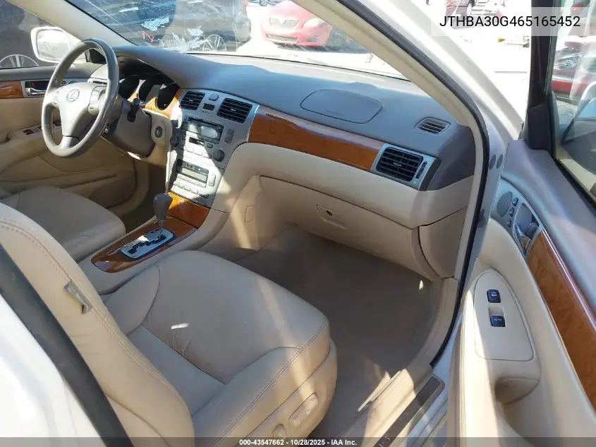 JTHBA30G465165452 2006 Lexus Es 330