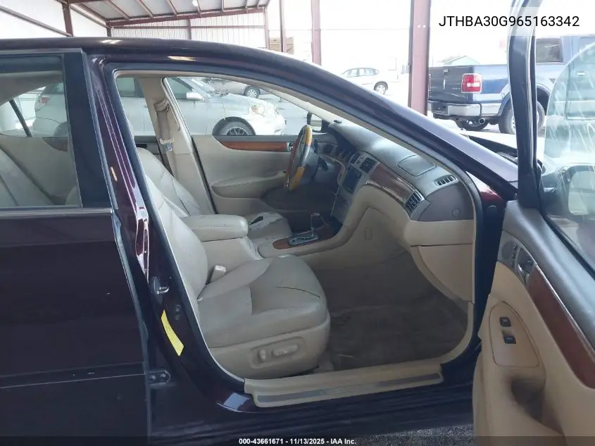 JTHBA30G965163342 2006 Lexus Es 330