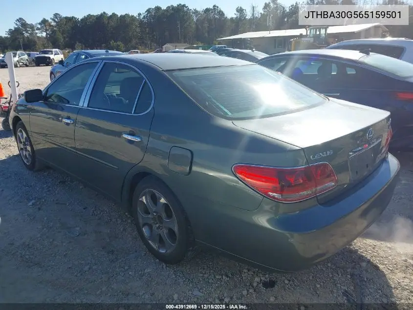JTHBA30G565159501 2006 Lexus Es 330