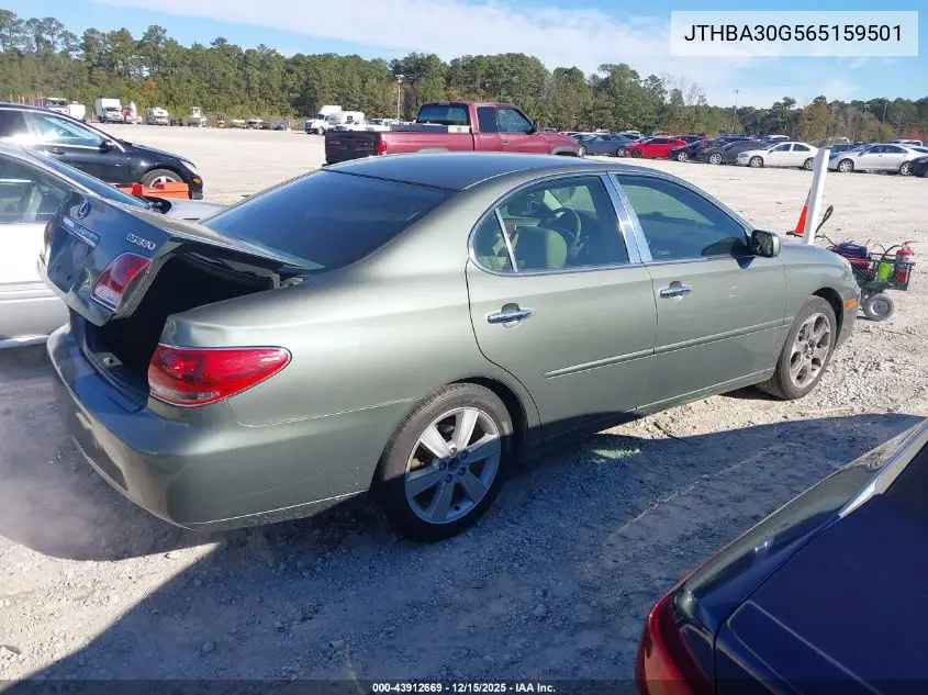 JTHBA30G565159501 2006 Lexus Es 330