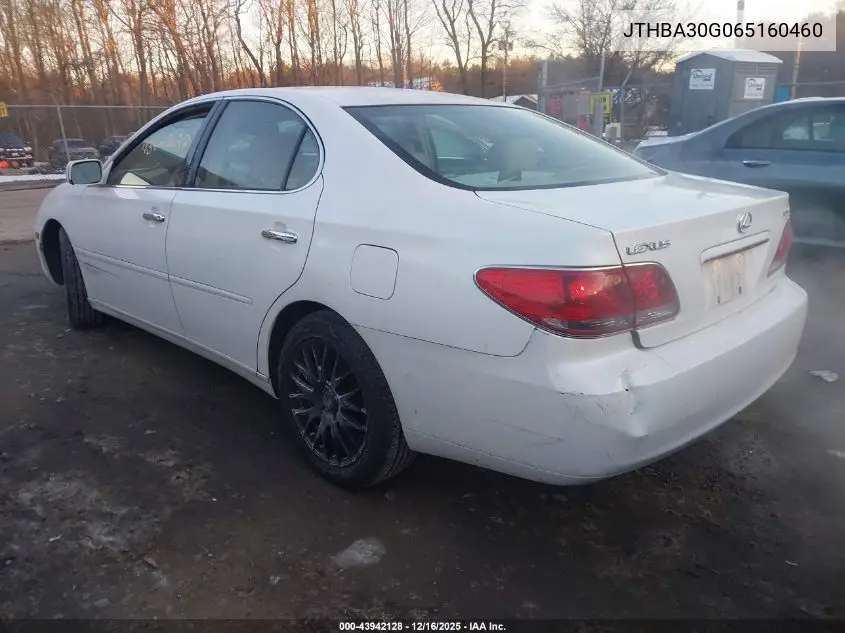 JTHBA30G065160460 2006 Lexus Es 330