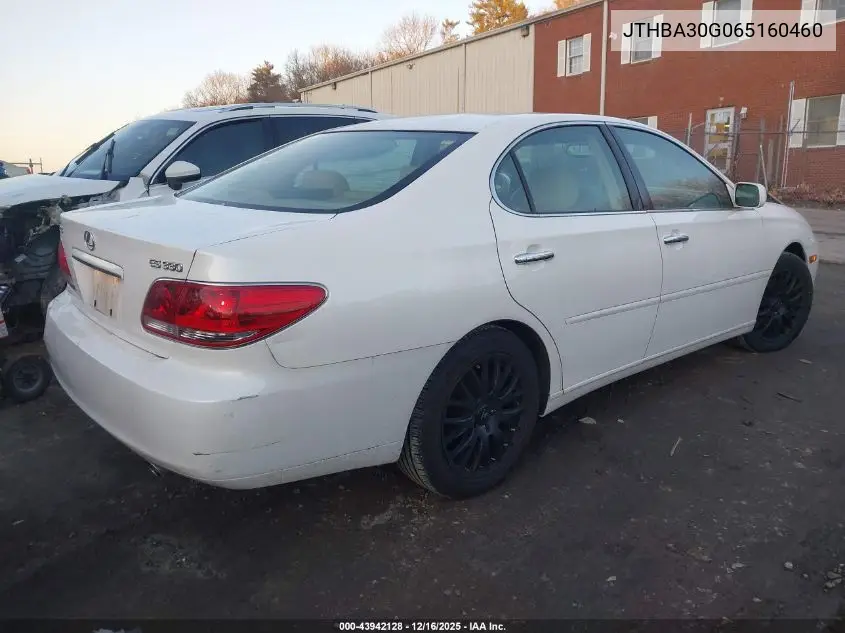 JTHBA30G065160460 2006 Lexus Es 330