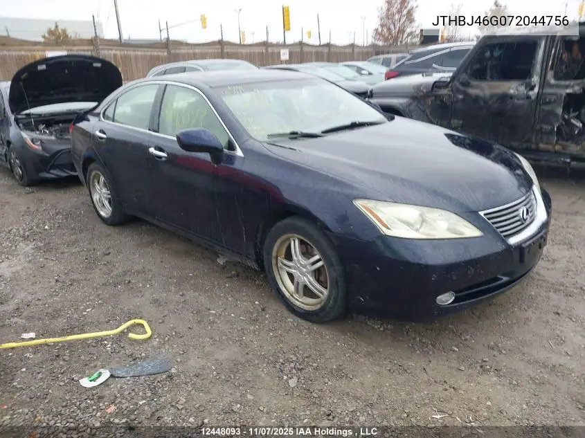 JTHBJ46G072044756 2007 Lexus Es 350 350