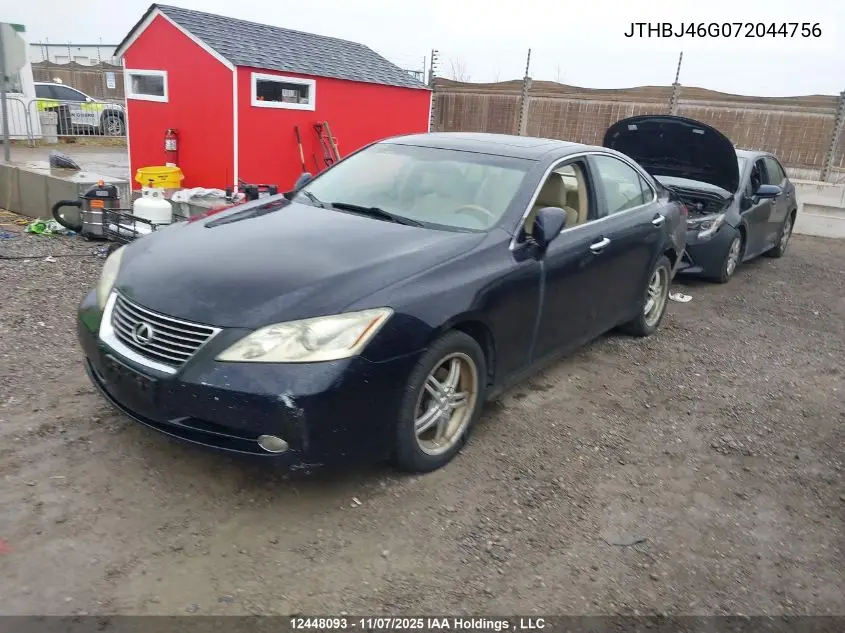 JTHBJ46G072044756 2007 Lexus Es 350 350