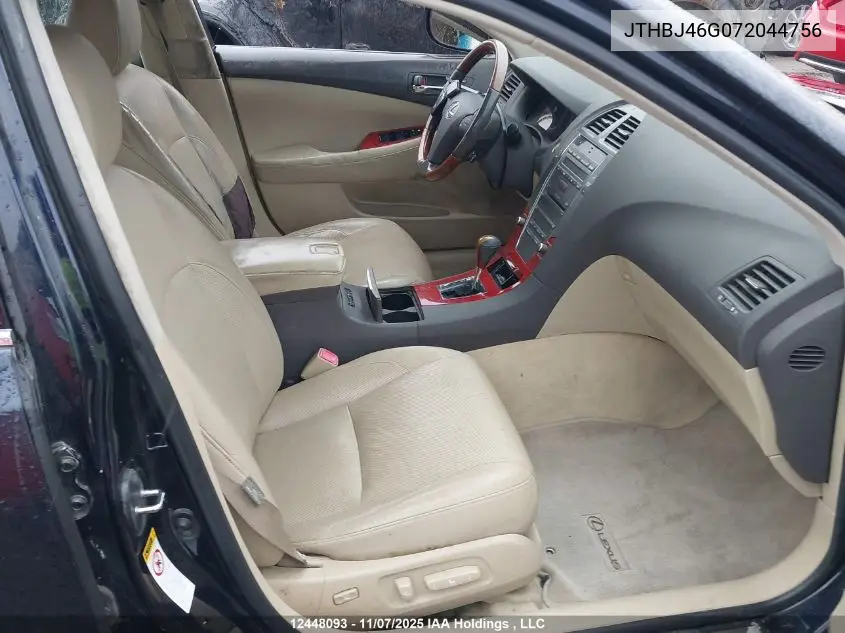 JTHBJ46G072044756 2007 Lexus Es 350 350