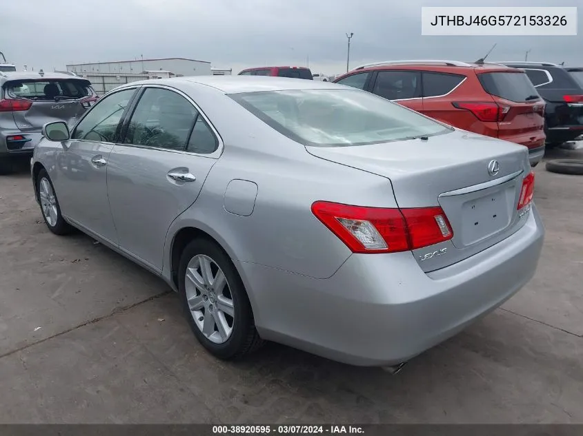 JTHBJ46G572153326 2007 Lexus Es 350