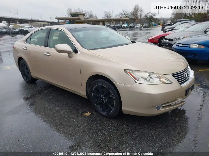 JTHBJ46G372109213 2007 Lexus Es350