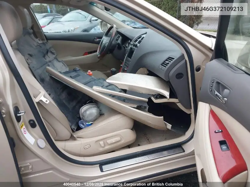 JTHBJ46G372109213 2007 Lexus Es350