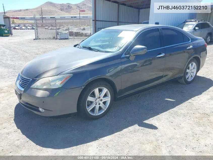 JTHBJ46G372152210 2007 Lexus Es 350