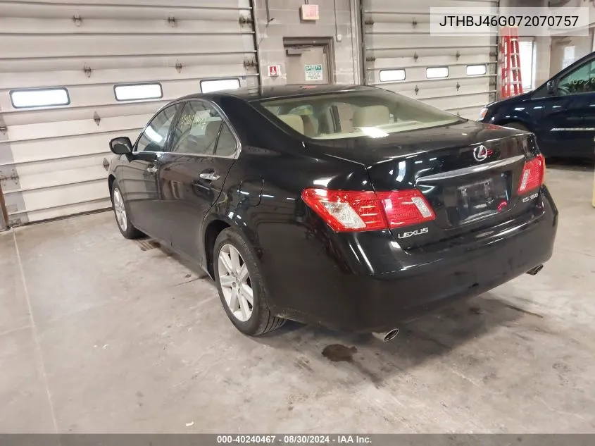 JTHBJ46G072070757 2007 Lexus Es 350