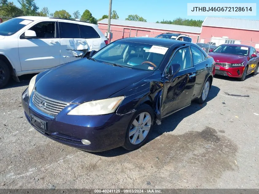 JTHBJ46G672128614 2007 Lexus Es 350