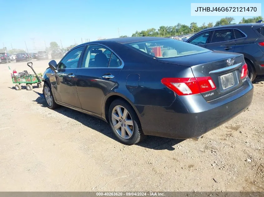 JTHBJ46G672121470 2007 Lexus Es 350