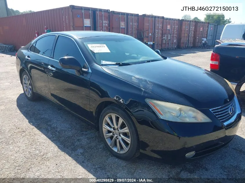 JTHBJ46G272150013 2007 Lexus Es 350