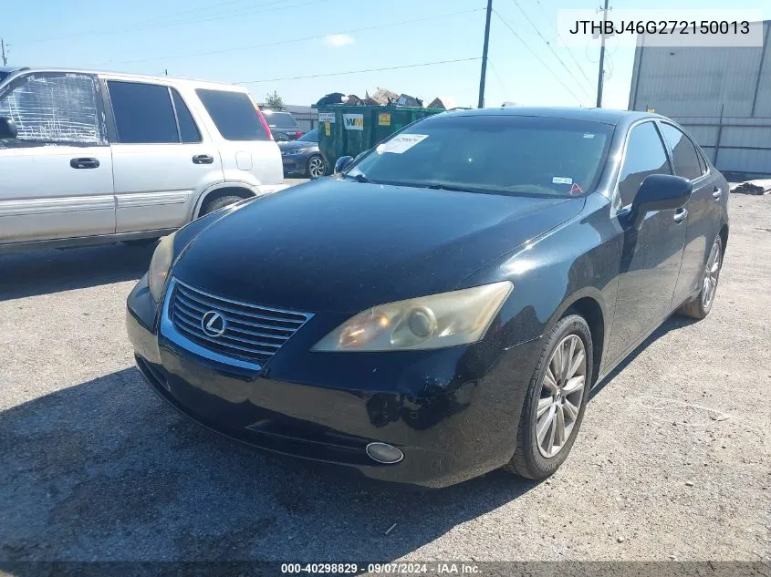 JTHBJ46G272150013 2007 Lexus Es 350