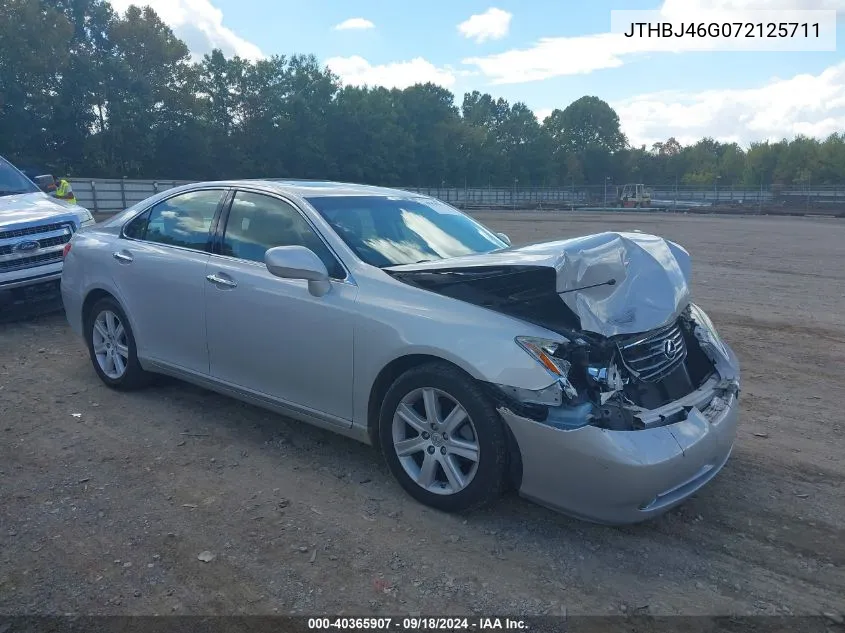 JTHBJ46G072125711 2007 Lexus Es 350