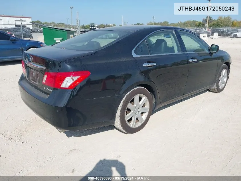 JTHBJ46G172050243 2007 Lexus Es 350