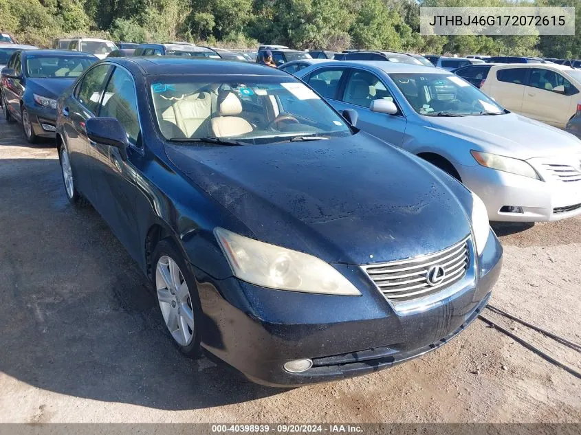 JTHBJ46G172072615 2007 Lexus Es 350