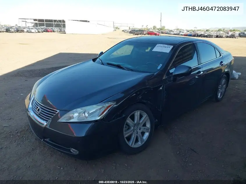 JTHBJ46G472083947 2007 Lexus Es 350