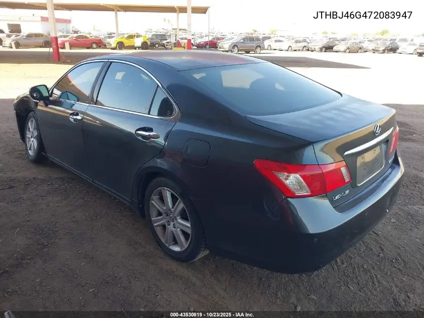 JTHBJ46G472083947 2007 Lexus Es 350