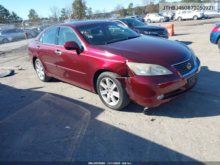 JTHBJ46G872050921 2007 Lexus Es 350