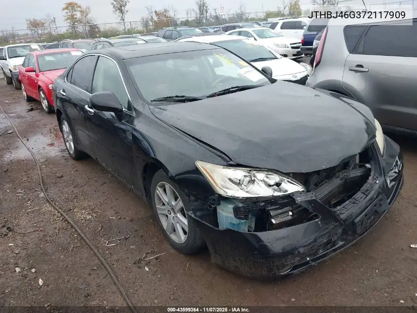 JTHBJ46G372117909 2007 Lexus Es 350