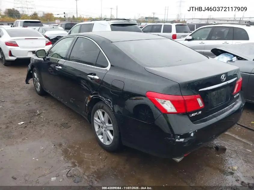 JTHBJ46G372117909 2007 Lexus Es 350
