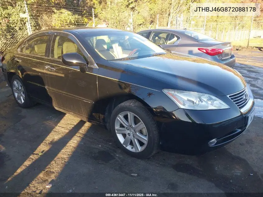 JTHBJ46G872088178 2007 Lexus Es 350