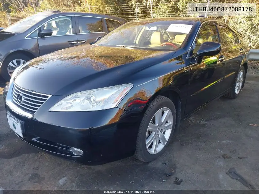 JTHBJ46G872088178 2007 Lexus Es 350