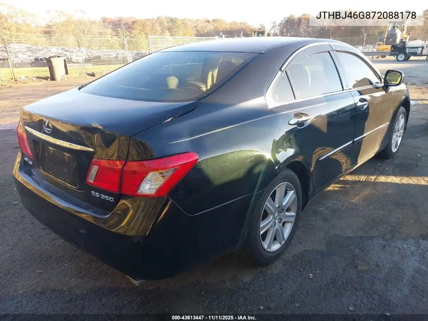 JTHBJ46G872088178 2007 Lexus Es 350