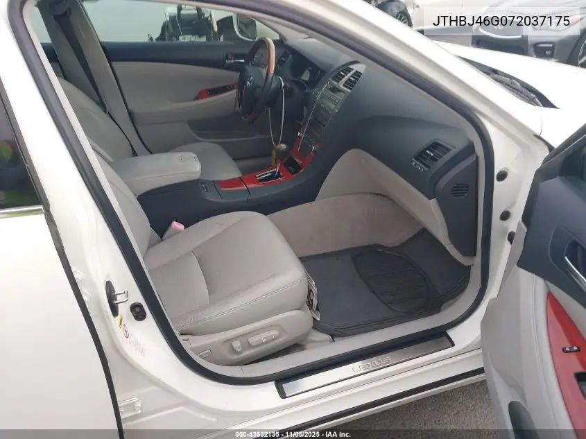 JTHBJ46G072037175 2007 Lexus Es 350