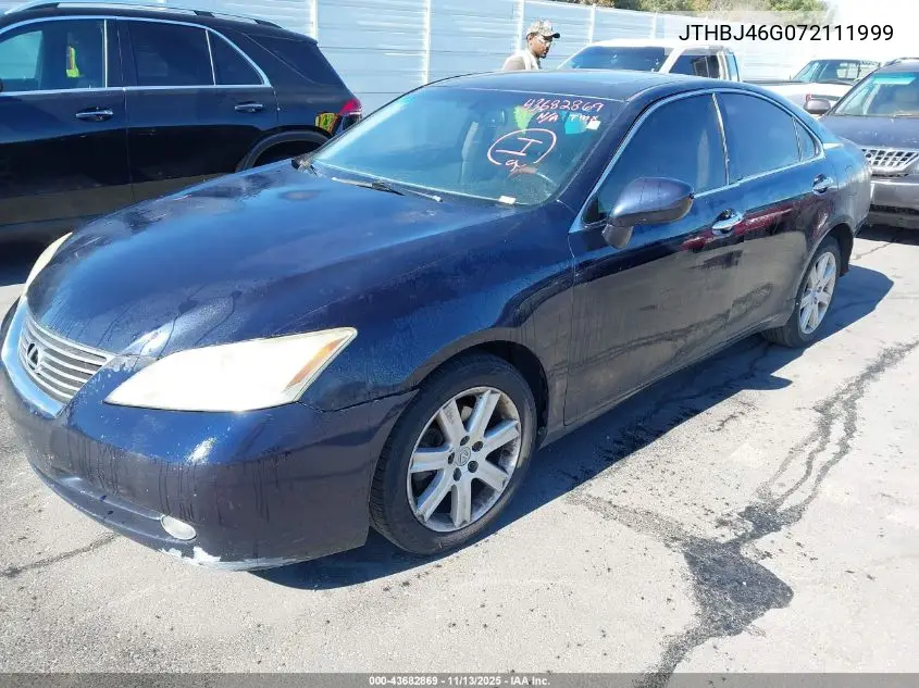 JTHBJ46G072111999 2007 Lexus Es 350