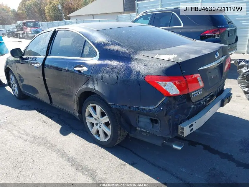 JTHBJ46G072111999 2007 Lexus Es 350