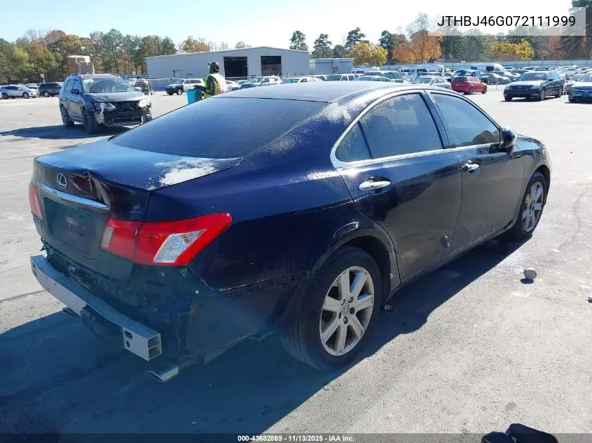 JTHBJ46G072111999 2007 Lexus Es 350