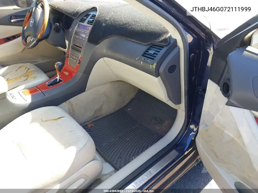 JTHBJ46G072111999 2007 Lexus Es 350