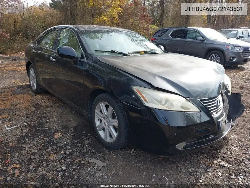 JTHBJ46G072143531 2007 Lexus Es 350