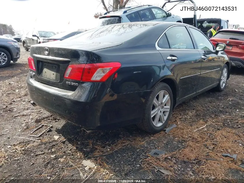 JTHBJ46G072143531 2007 Lexus Es 350
