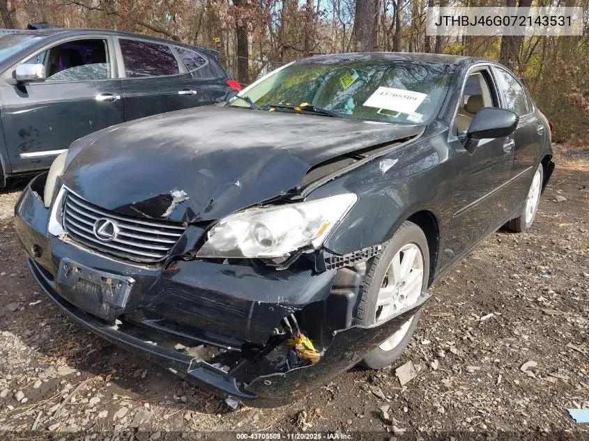 JTHBJ46G072143531 2007 Lexus Es 350