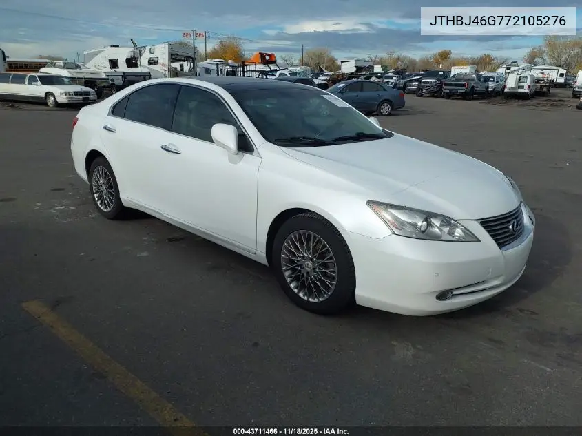 JTHBJ46G772105276 2007 Lexus Es 350