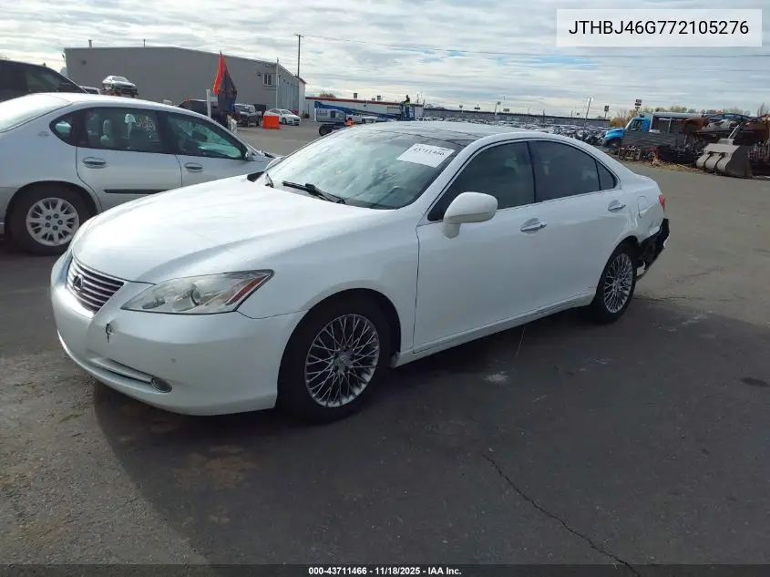 JTHBJ46G772105276 2007 Lexus Es 350