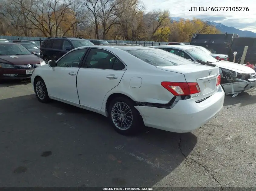 JTHBJ46G772105276 2007 Lexus Es 350