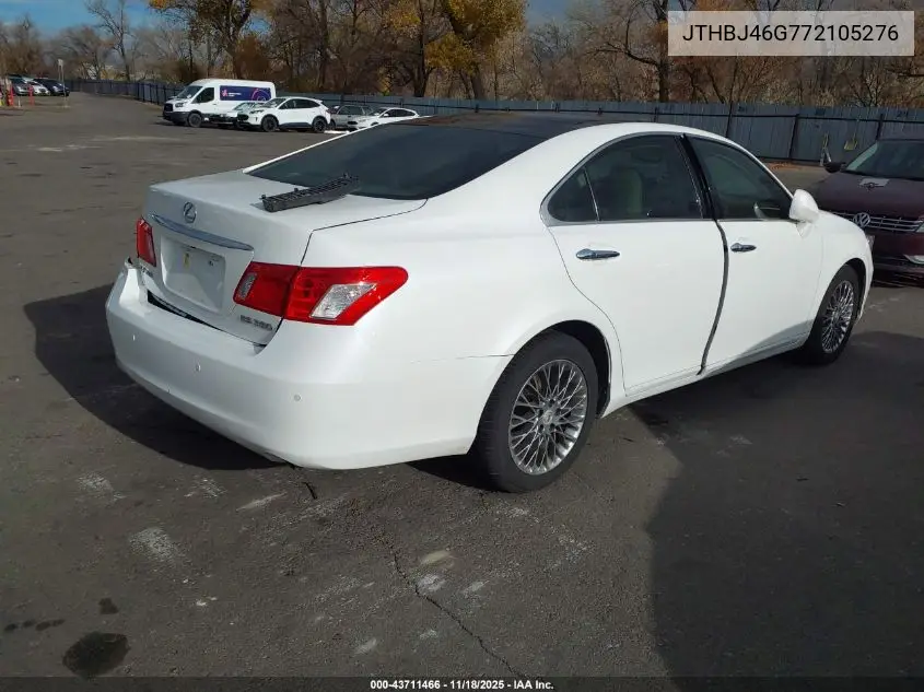 JTHBJ46G772105276 2007 Lexus Es 350