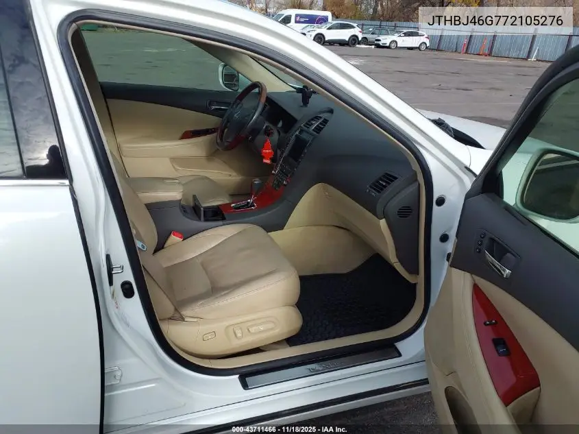 JTHBJ46G772105276 2007 Lexus Es 350