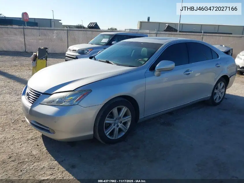 JTHBJ46G472027166 2007 Lexus Es 350