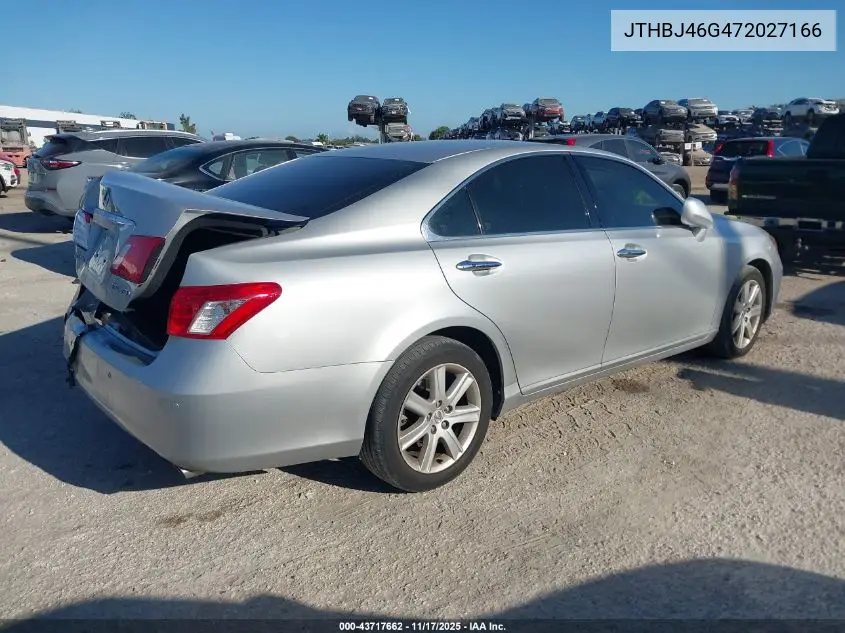 JTHBJ46G472027166 2007 Lexus Es 350