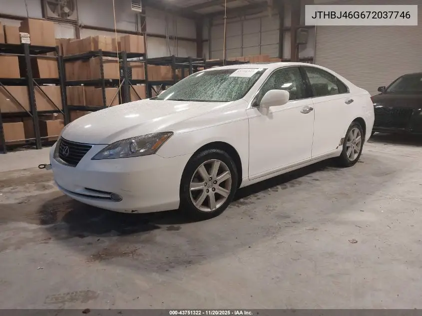 JTHBJ46G672037746 2007 Lexus Es 350