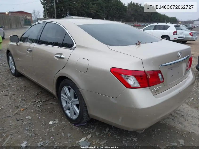 JTHBJ46G672062727 2007 Lexus Es 350