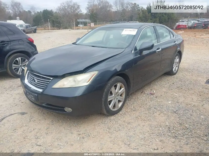 JTHBJ46G572085092 2007 Lexus Es 350